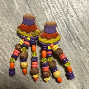 Colorful Beaded Earrings